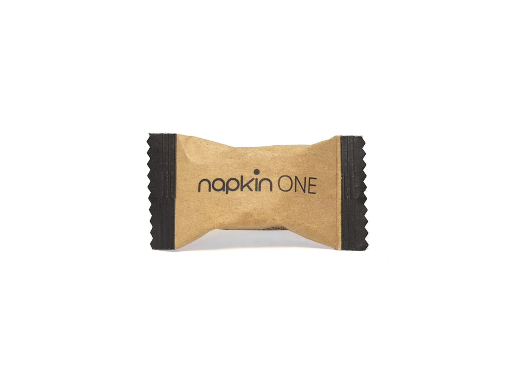 ONE 500 Single-Use Compressed Wipes in Viscose to Moisten – Individually Wrapped