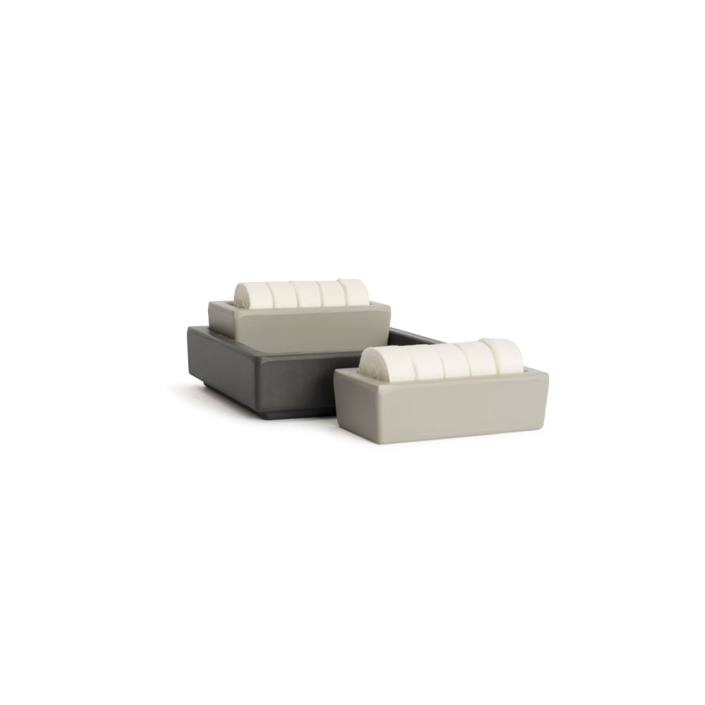 TWIN SET Melamine Resin Cups for Napkin Courtesy Service