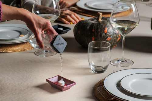 BURGUNDY CUP Burgundy Melamine Resin Cup for Napkin Courtesy Service