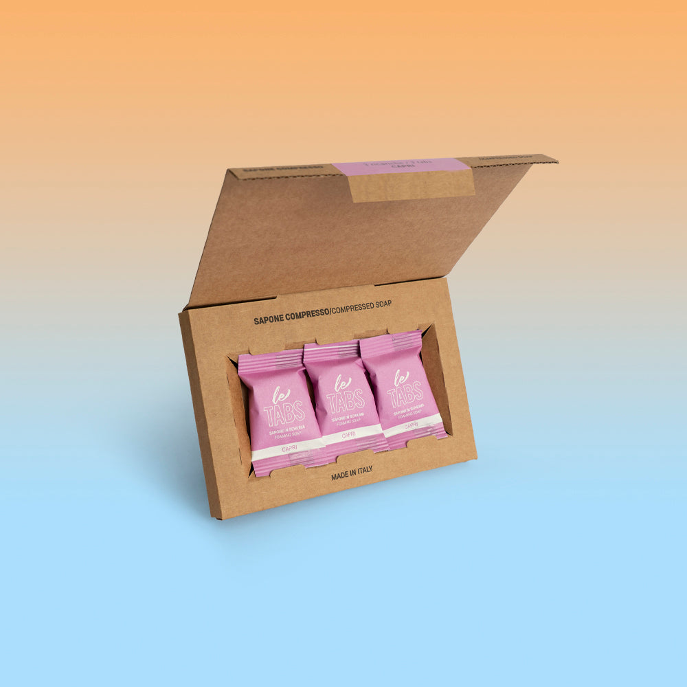 LeTabs Compressed Soap Single Fragrance Capri