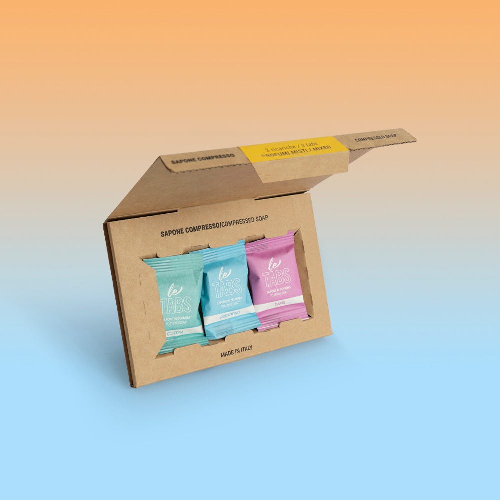 LeTabs Compressed Soap Mixed Fragrances