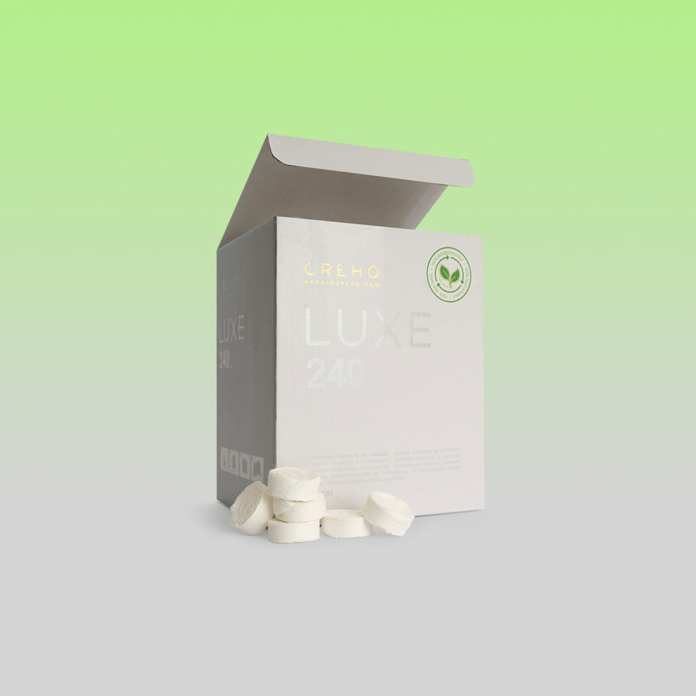 LUXE 240 Single-Use Compressed Wipes in Viscose to Moisten