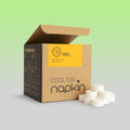 COOL 100 Single-Use Compressed Wipes in Viscose to Moisten