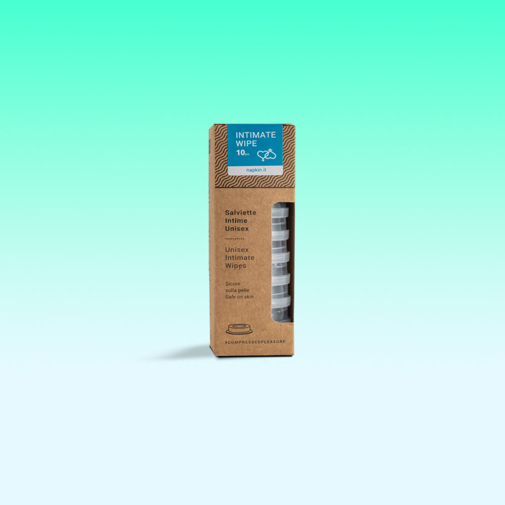NAPKIN GO INTIMATE Single-Use Moistened Wipe for Personal Hygiene