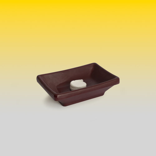 BURGUNDY CUP Burgundy Melamine Resin Cup for Napkin Courtesy Service